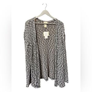 Andrea Jovine Open Front Cardigan – Size XL